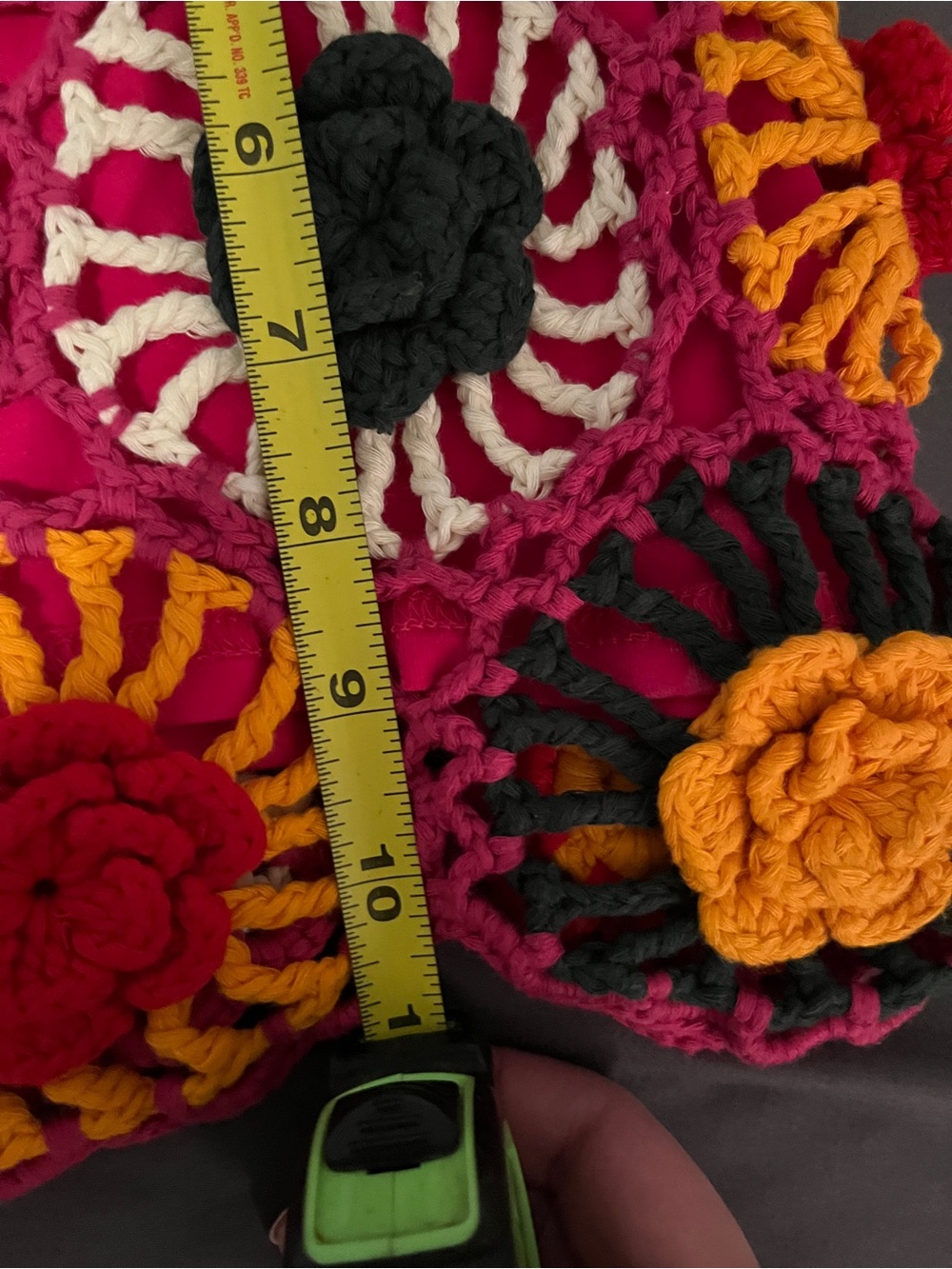 Farm Rio Crochet Top Size M - Picture 7 of 7